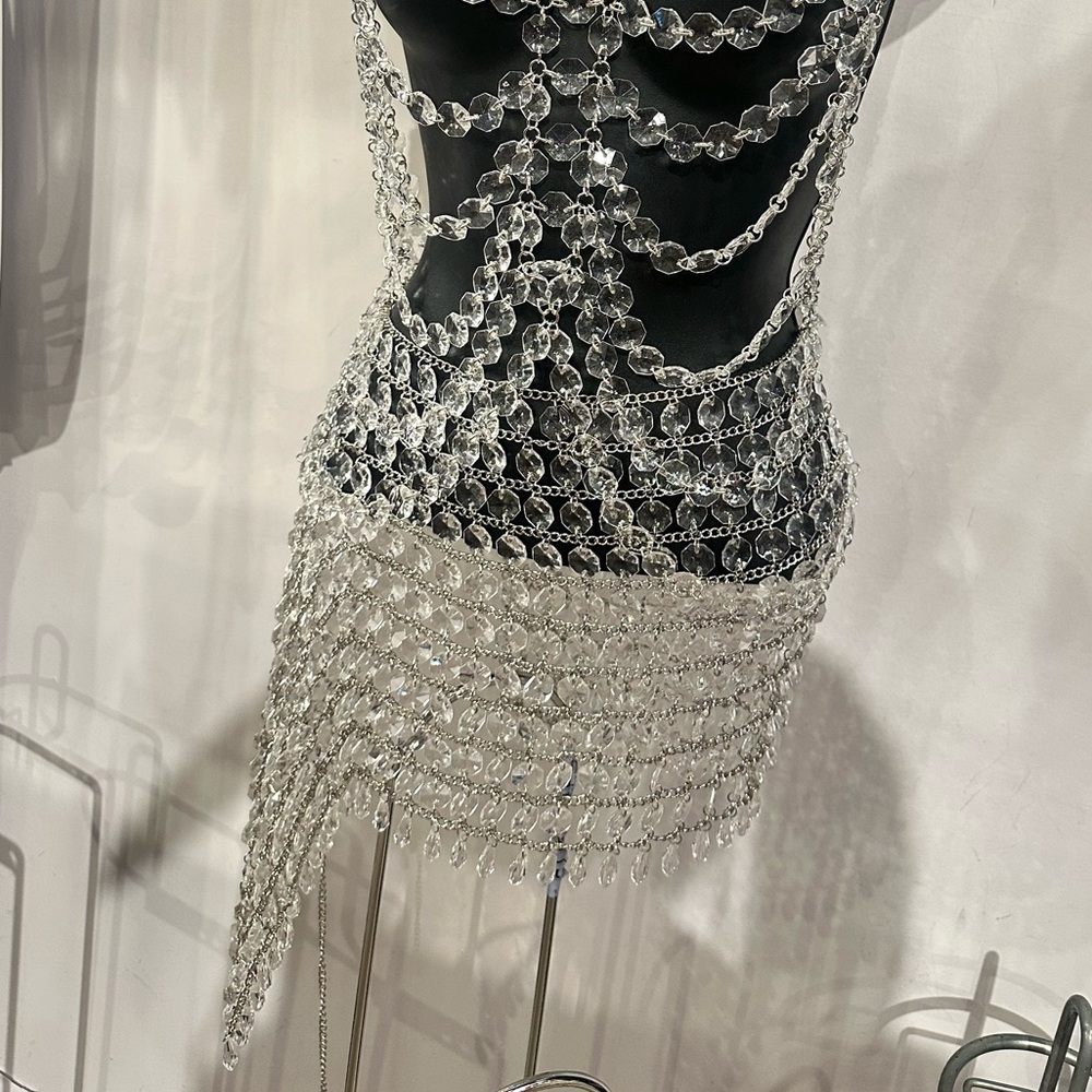 AKIRA crystal clear skirt